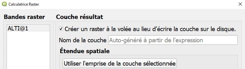 raster à la voléé QGIS 3.22