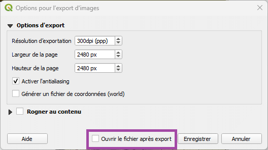 generateur geometrie QGIS 3.22